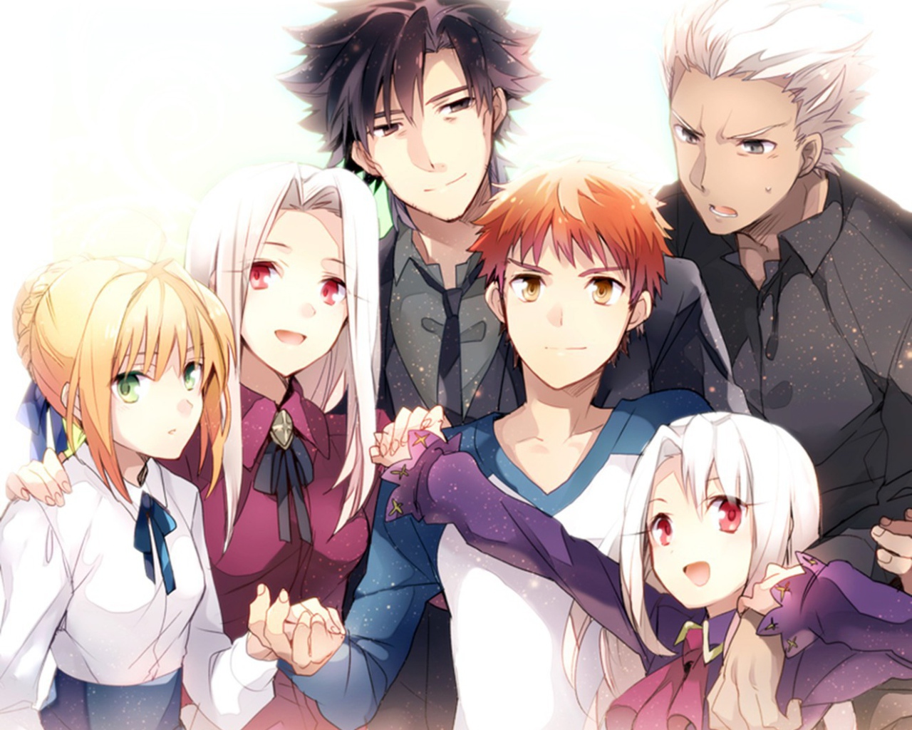 Герои аниме Fate Series