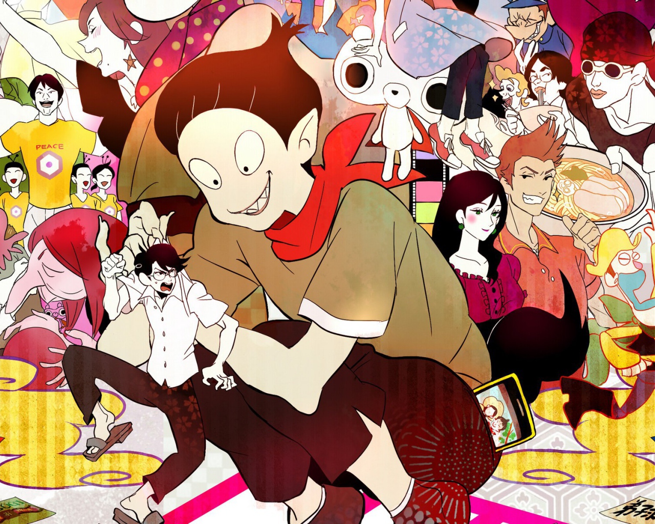 Герои аниме The Tatami Galaxy