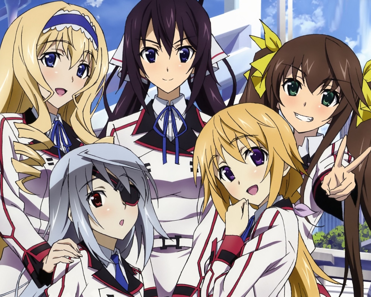 Японское аниме Infinite Stratos
