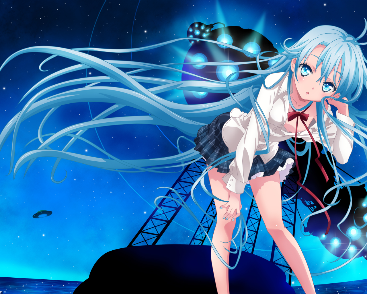 Японское аниме Моя кузина - инопланетянка