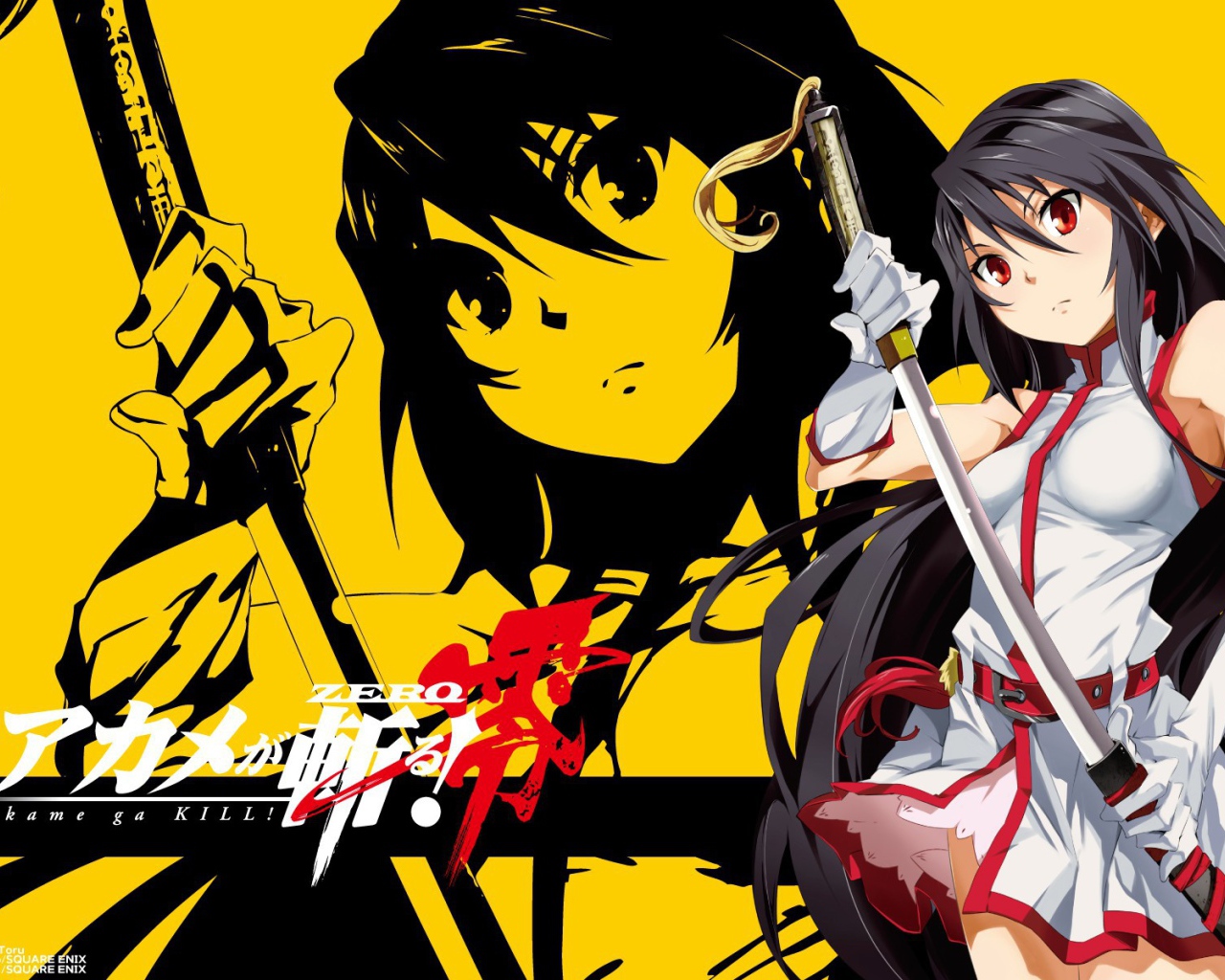 Японское аниме Akame ga Kill