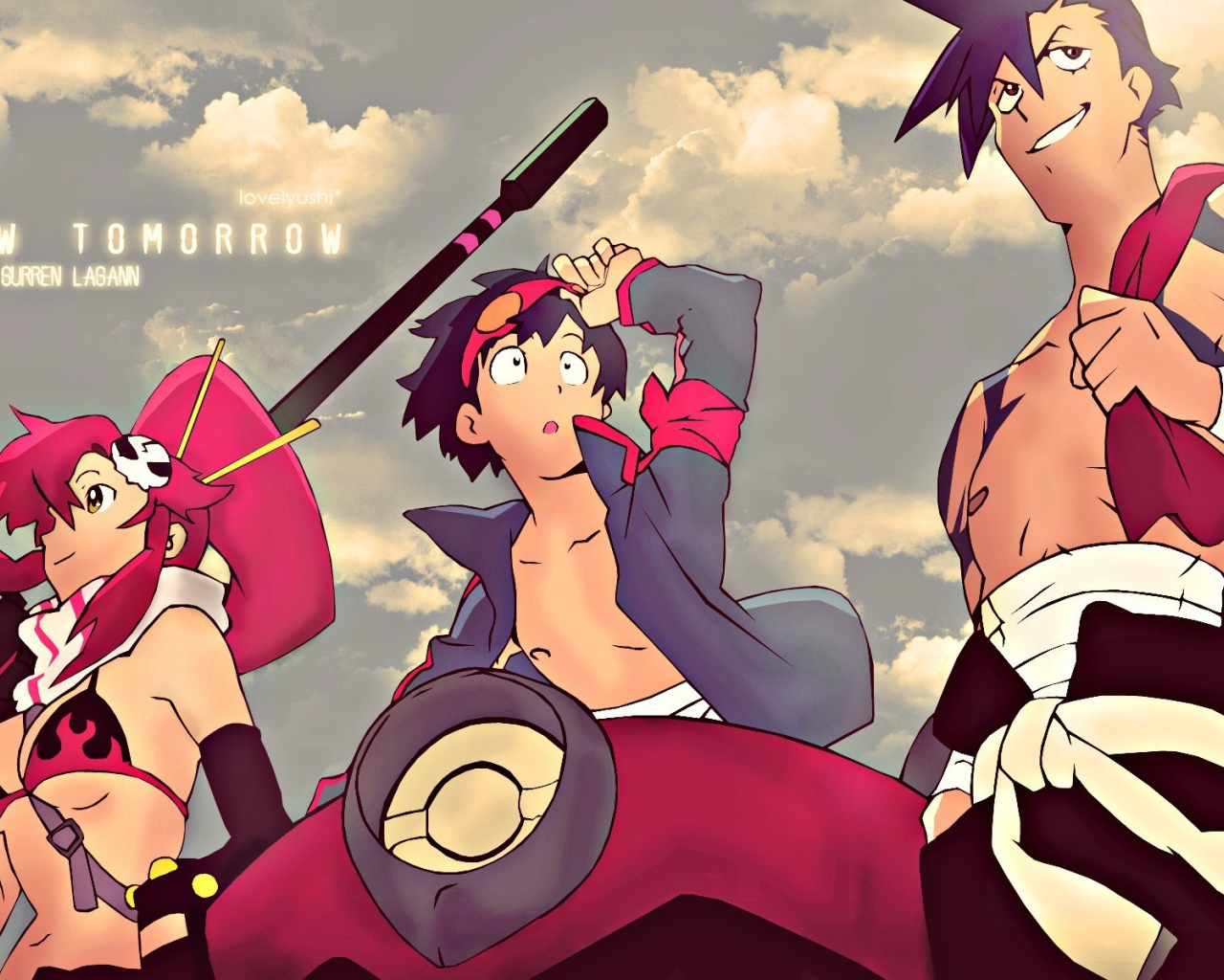 Японское аниме Гуррен-Лаганн