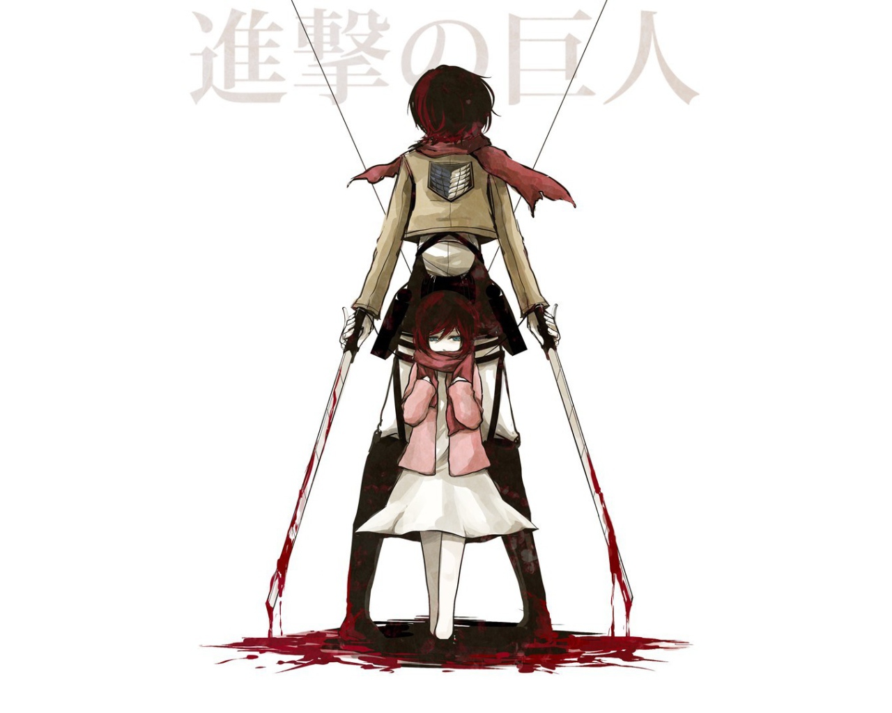 Японское аниме Shingeki no Kyojin