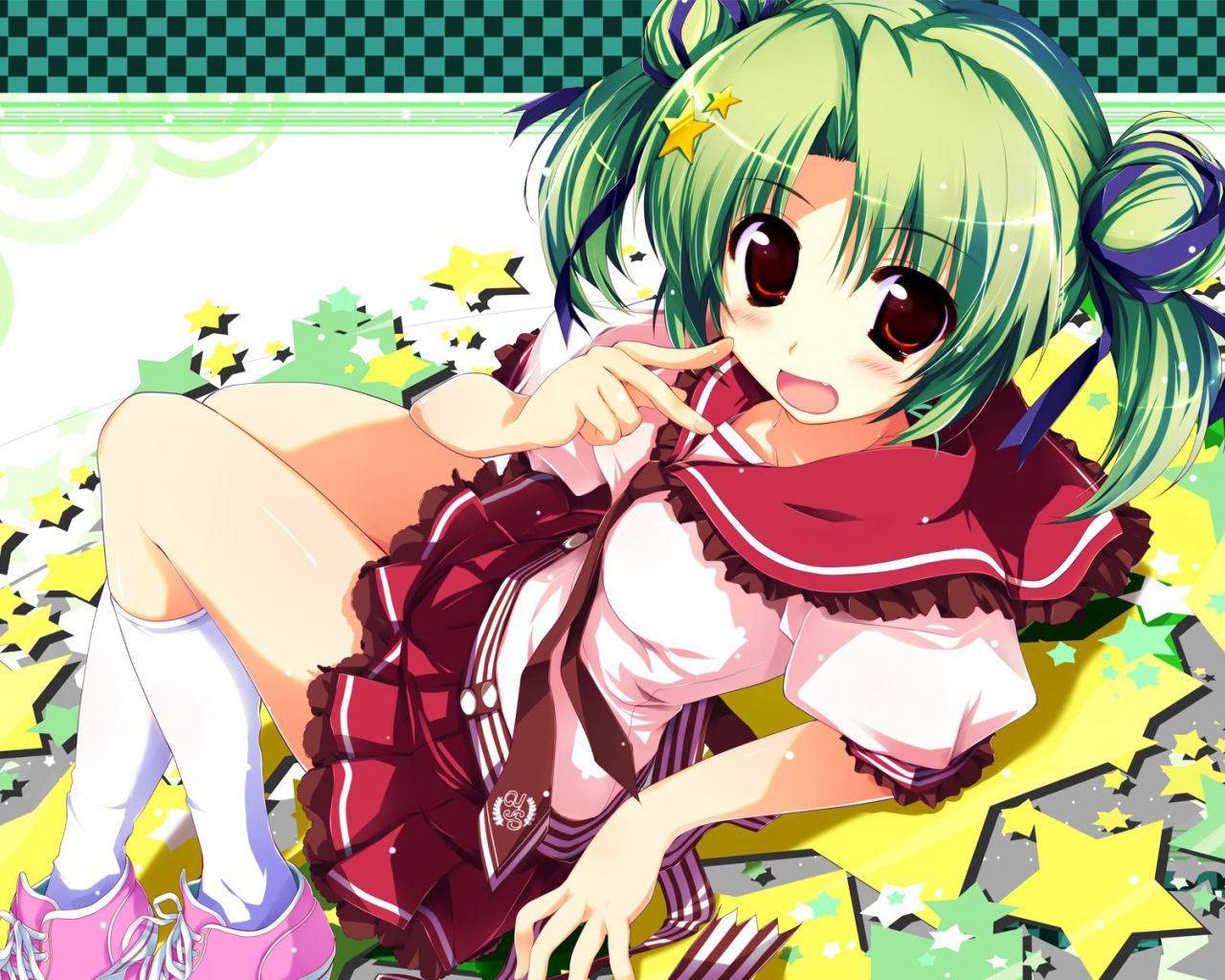 Кайори из аниме Мост в звездное небо