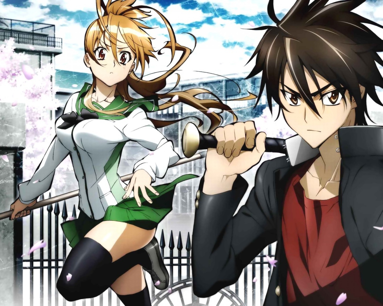 Комуро Такаши из аниме Школа мертвецов