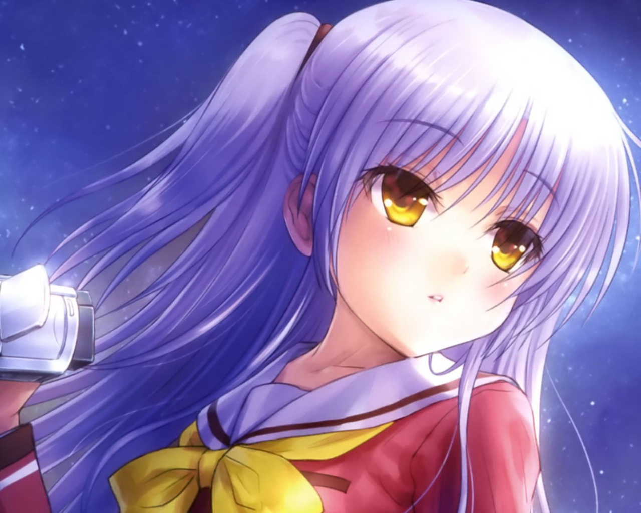 Милая девушка Тачибана Канаде из мира аниме