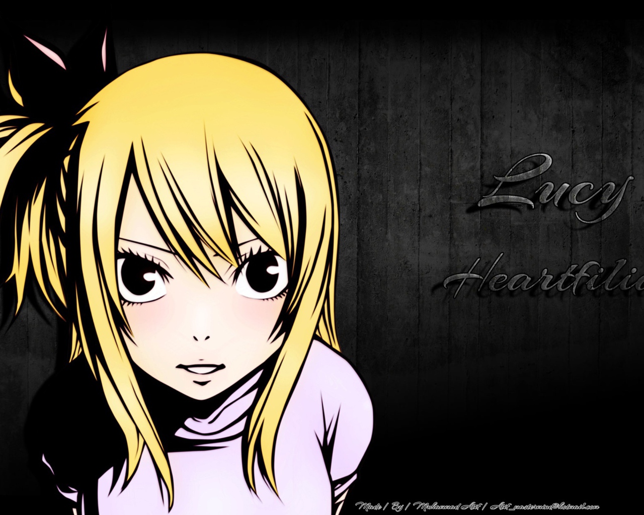 Люси из аниме Сказка о хвосте феи