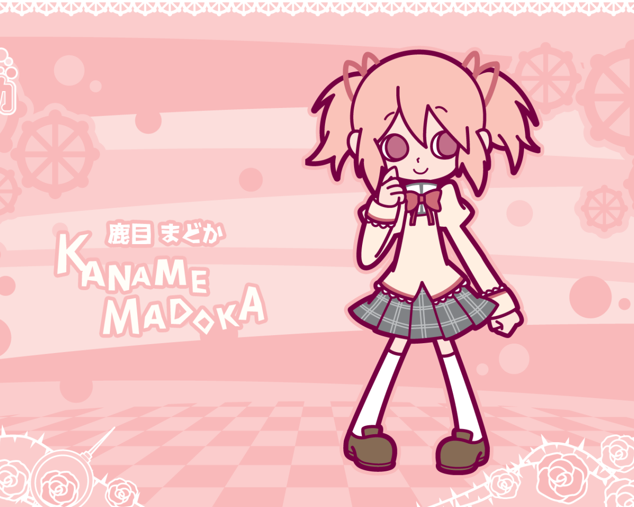 Канаме Мадока из аниме Девочка-волшебница Мадока