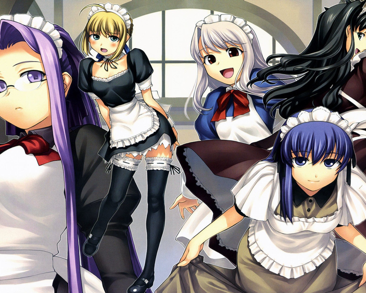Горничные из мира аниме