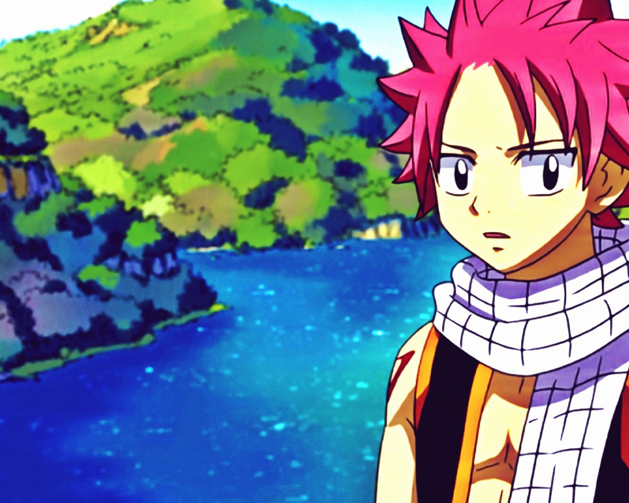 Парень аниме Dragneel Natsu