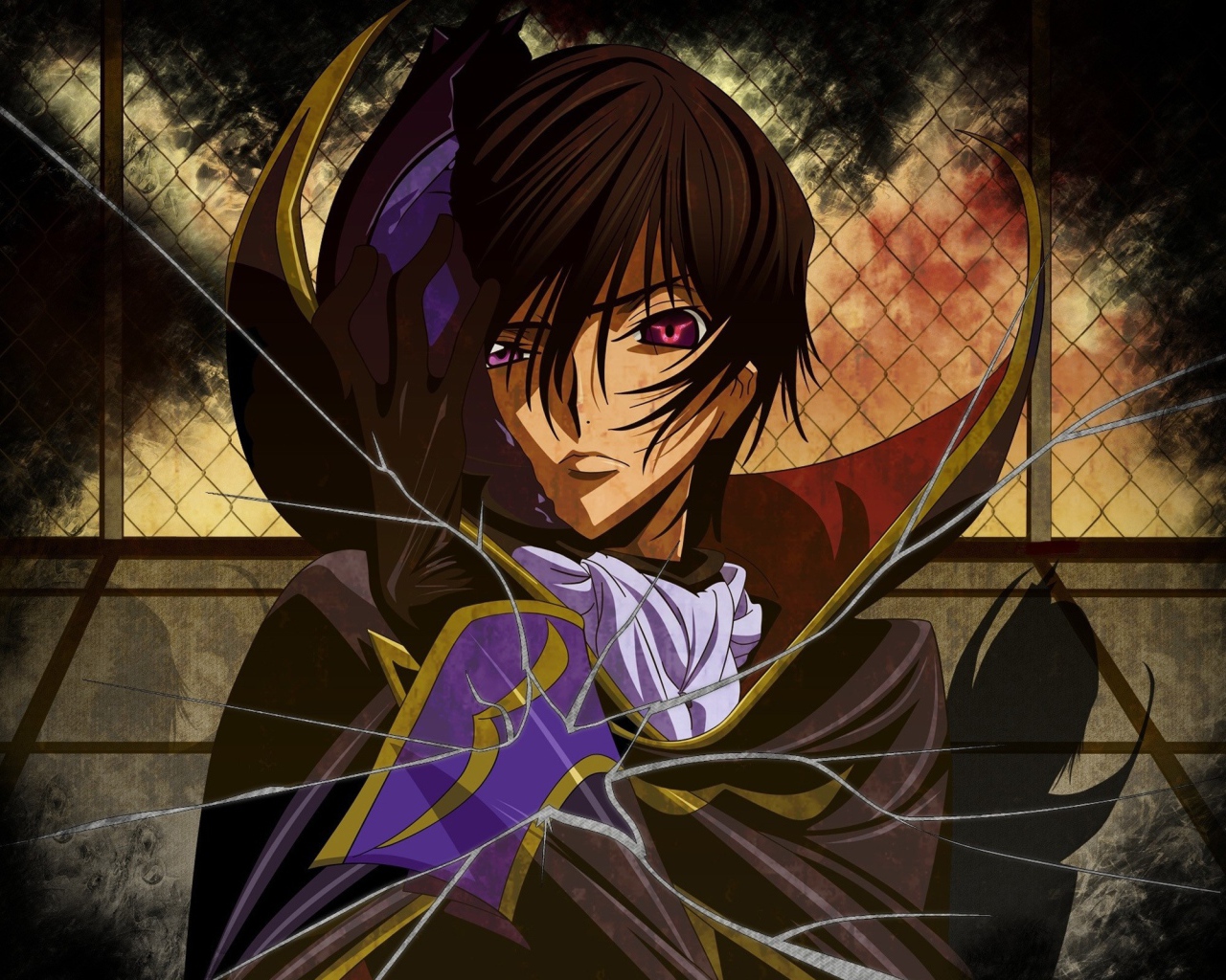 Парень аниме Lelouch Lamperouge