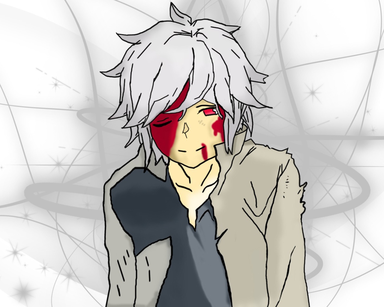 Парень из аниме Может, я встречу тебя в подземелье