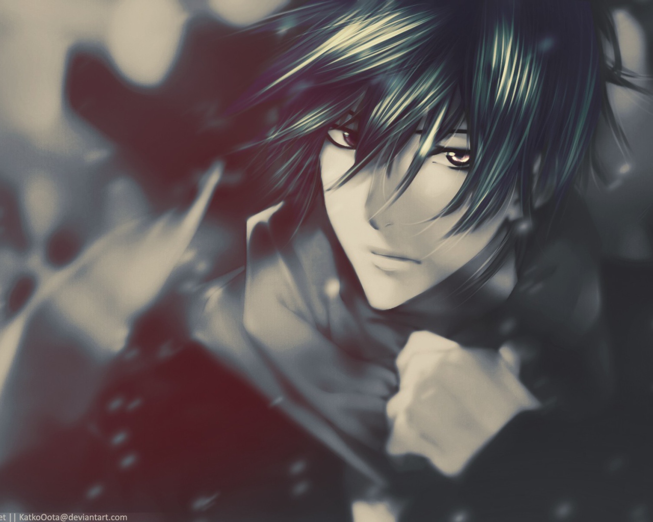 Парень из аниме Shinrei Tantei Yakumo