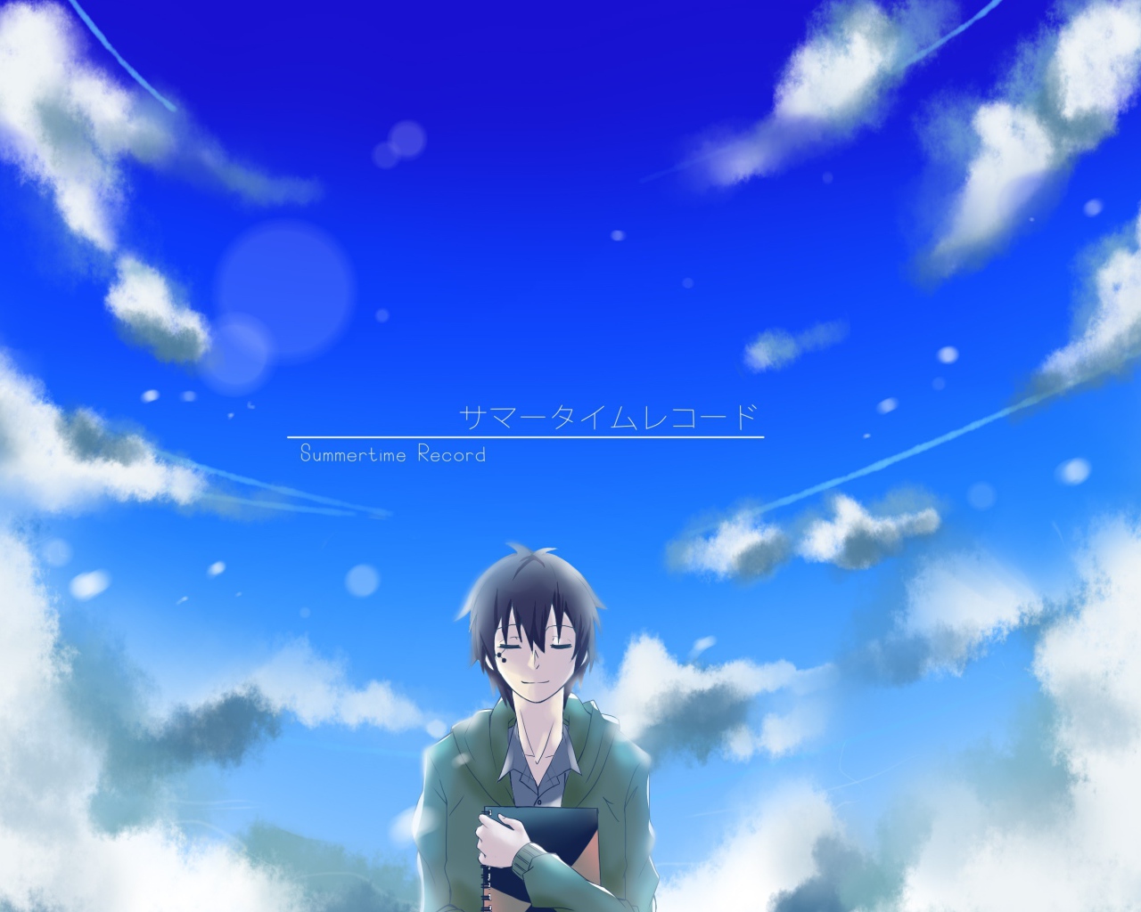 Парень на фоне неба, Kagerou Project аниме