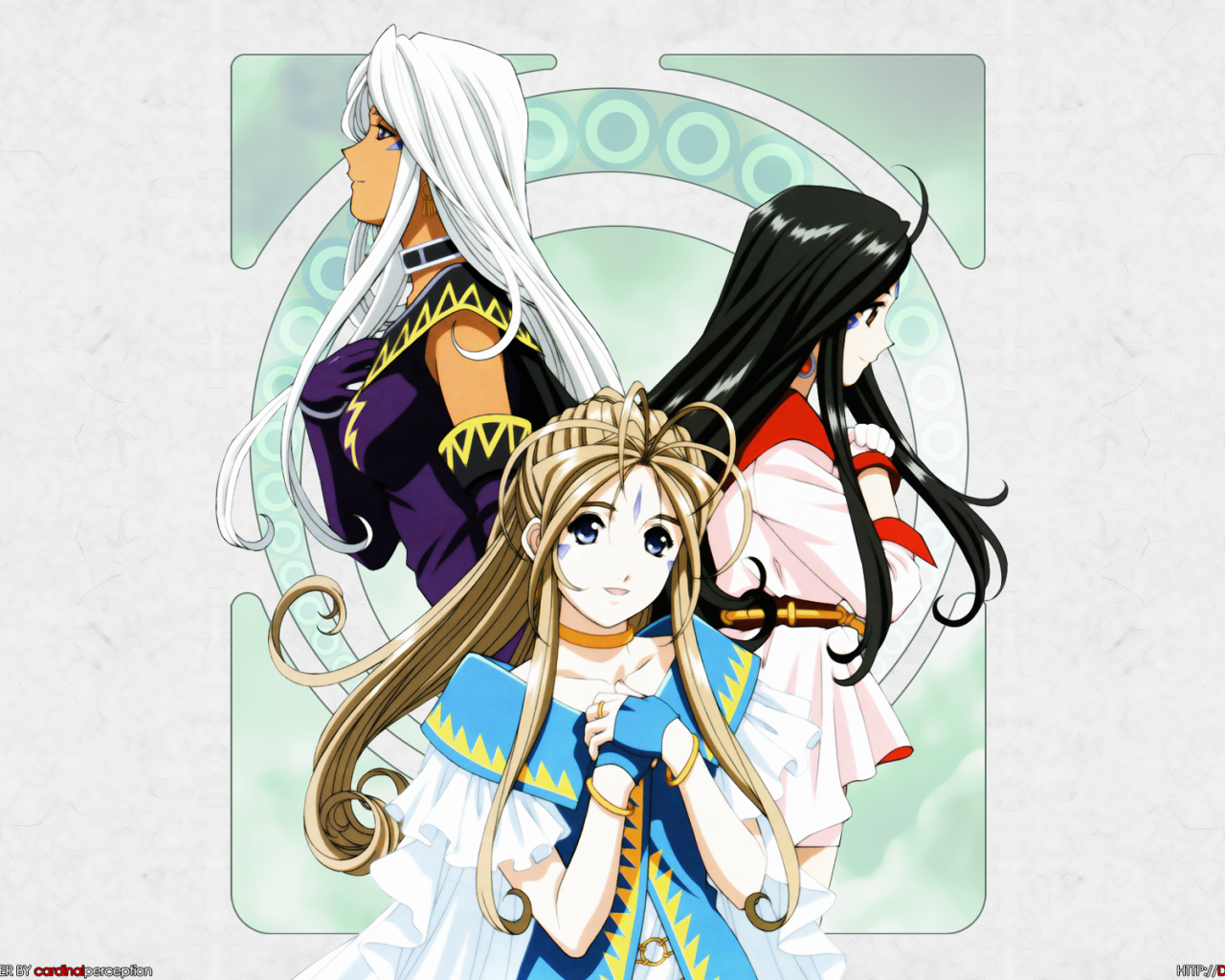 Манга аниме Belldandy