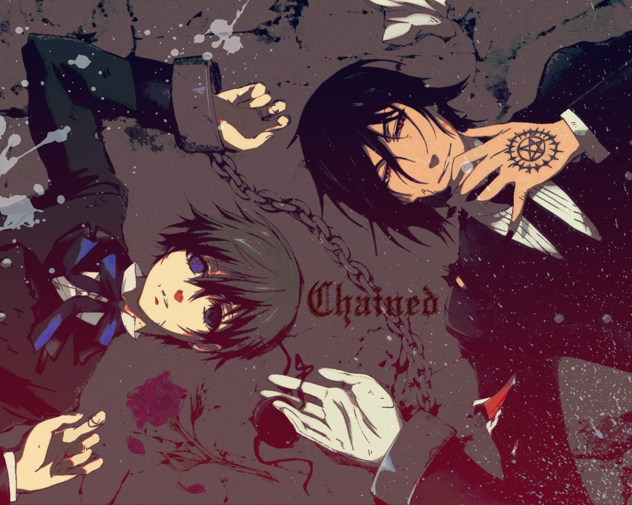 Манга аниме Тёмный дворецкий