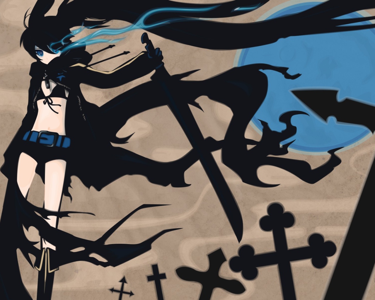 Манга аниме Стрелок с Черной скалы