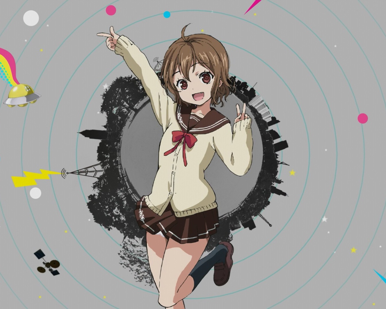 Манга аниме Моя кузина - инопланетянка