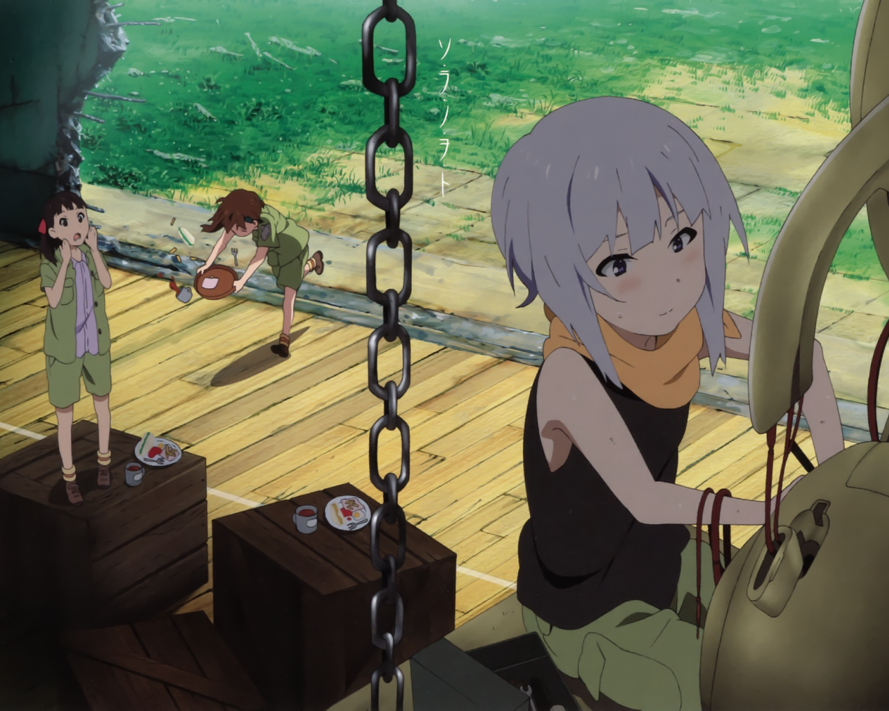 Манга аниме Звуки небес