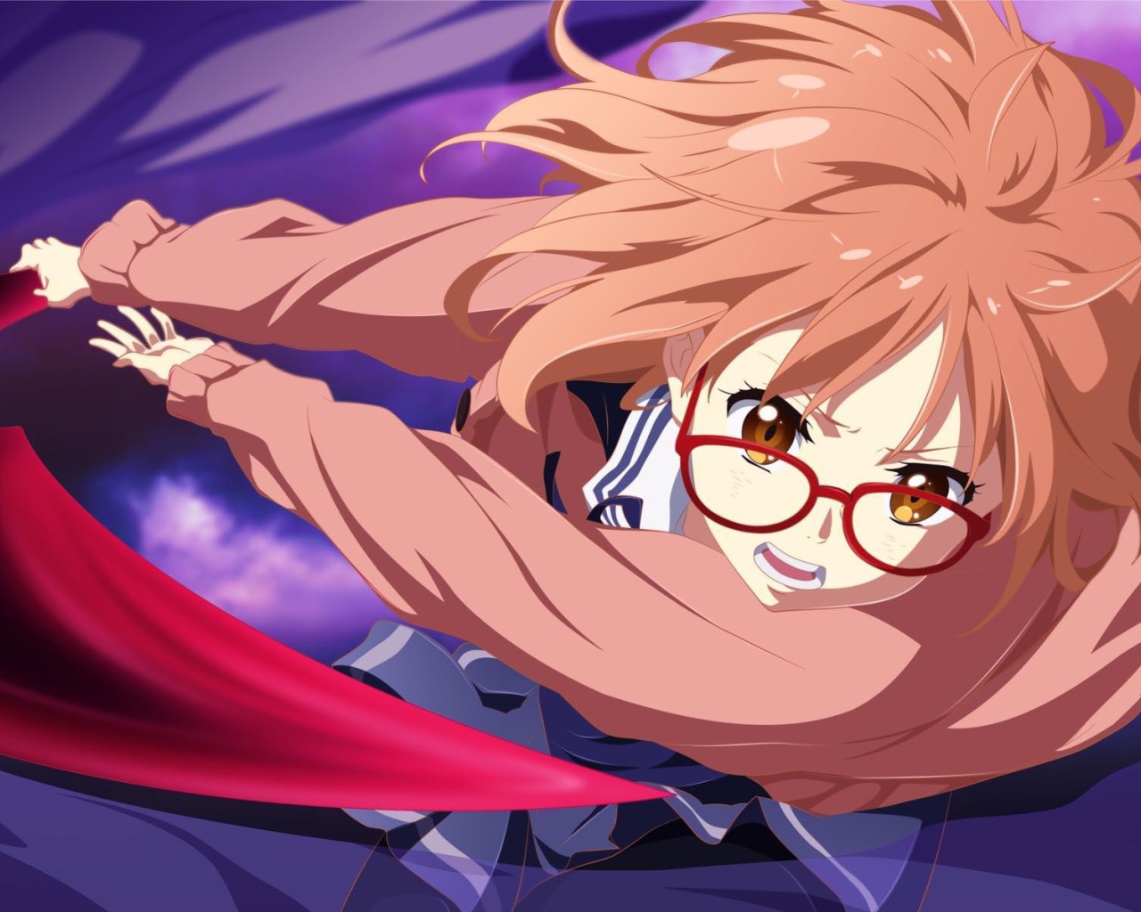 Мирая из аниме Kyoukai no Kanata