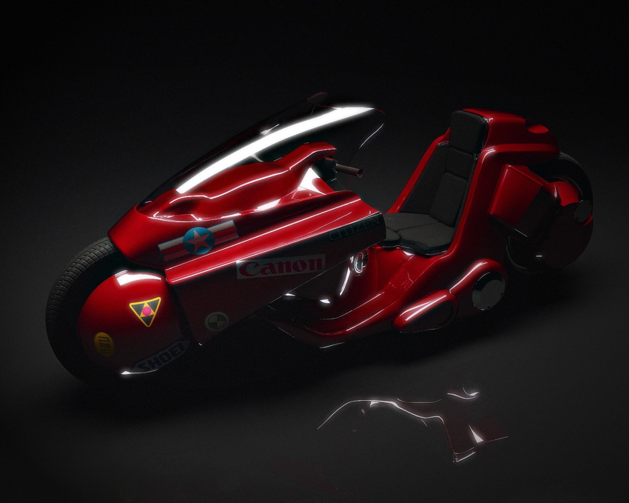 Мотоцикл Акиры, аниме