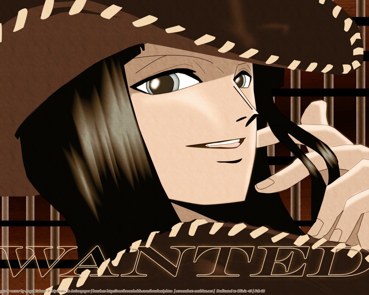 Нико Робин в шляпе, аниме Большой куш