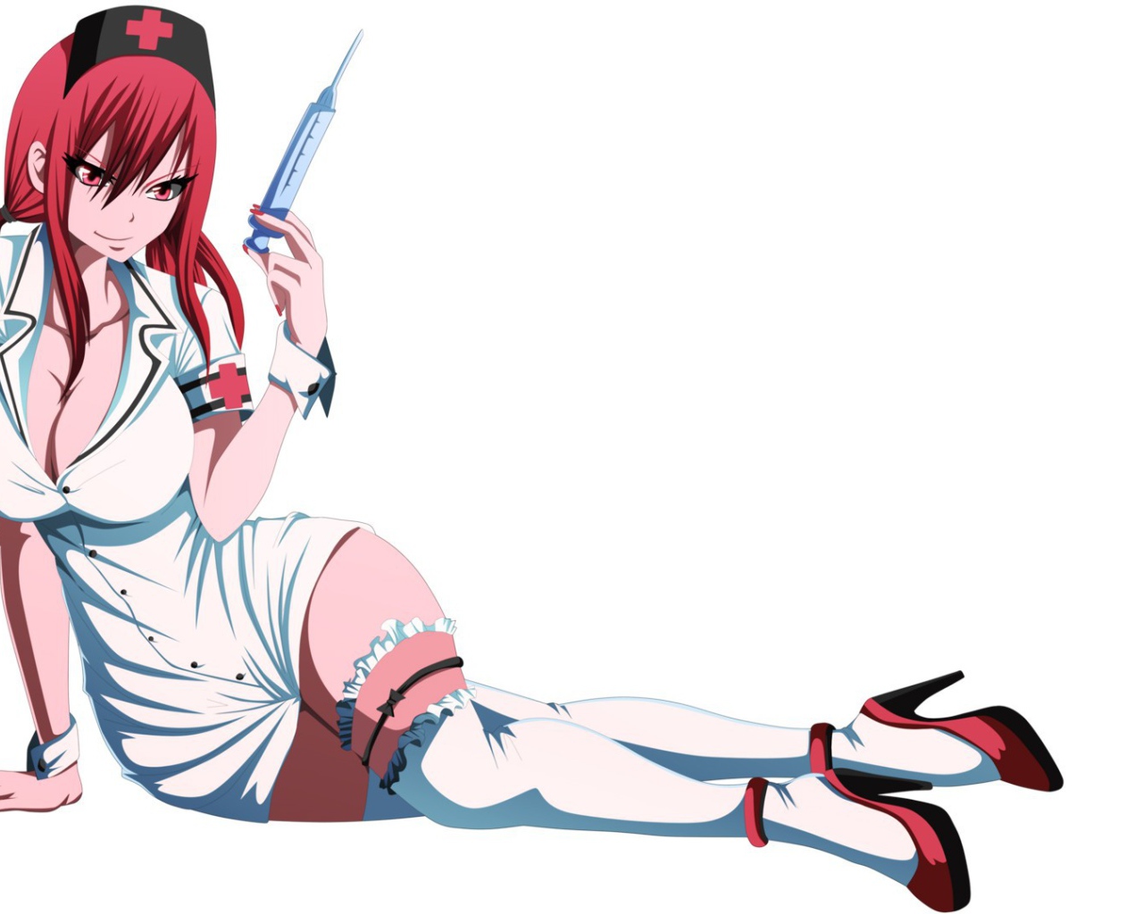 Медсестра из аниме Сказка о хвосте феи