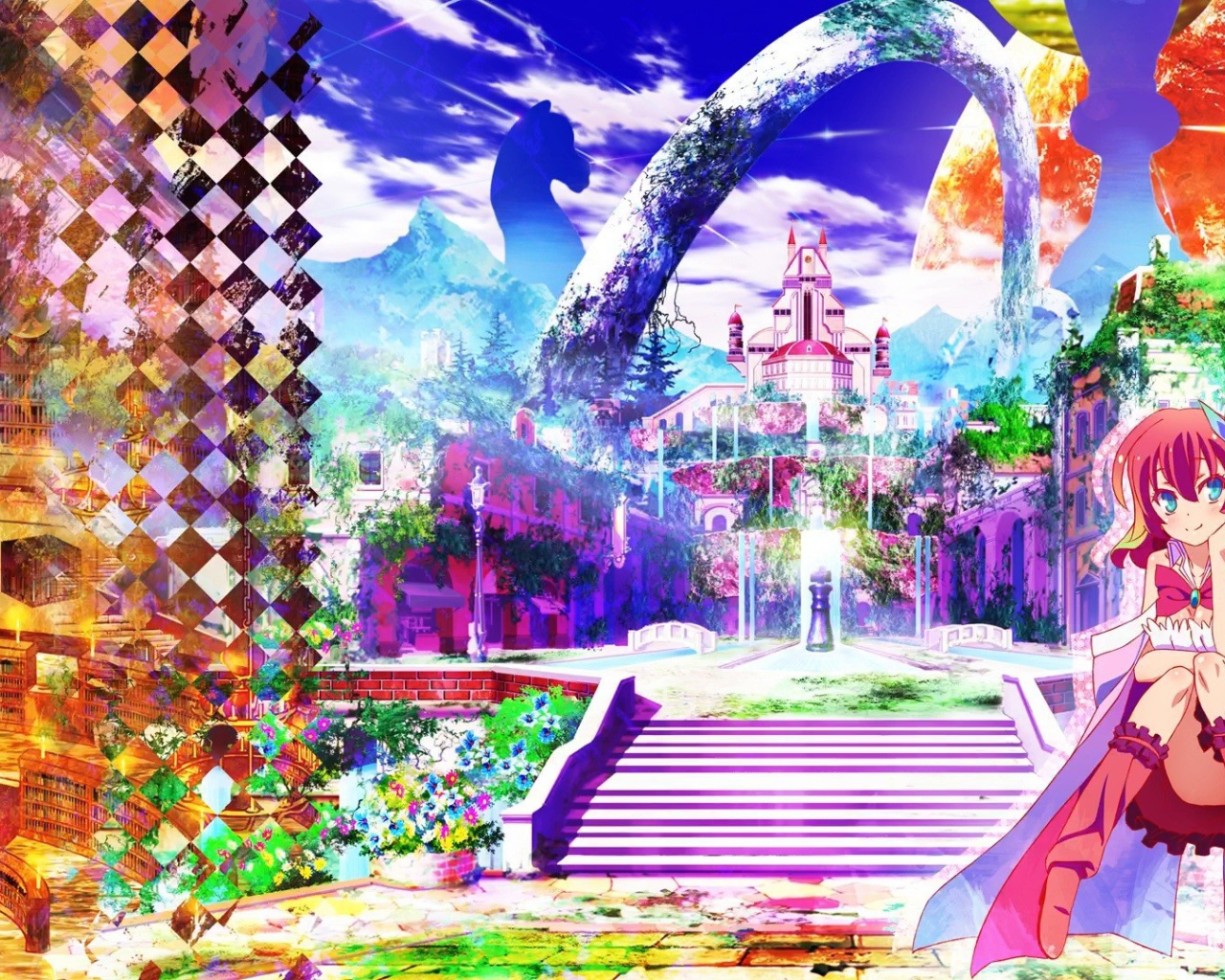 Парк в аниме Игра на выживание