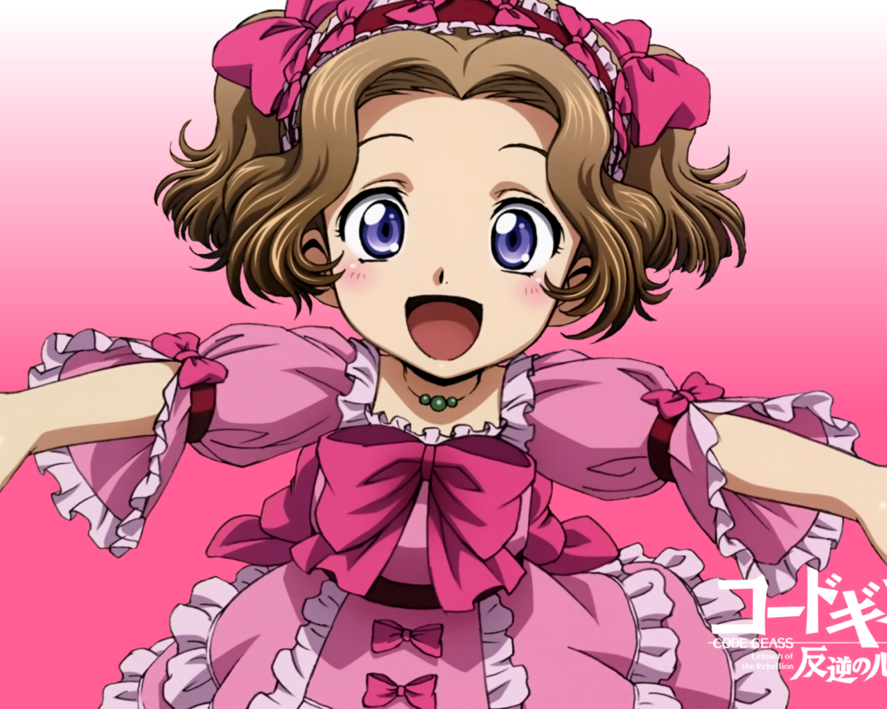 Розовая малышка из аниме Code Geass