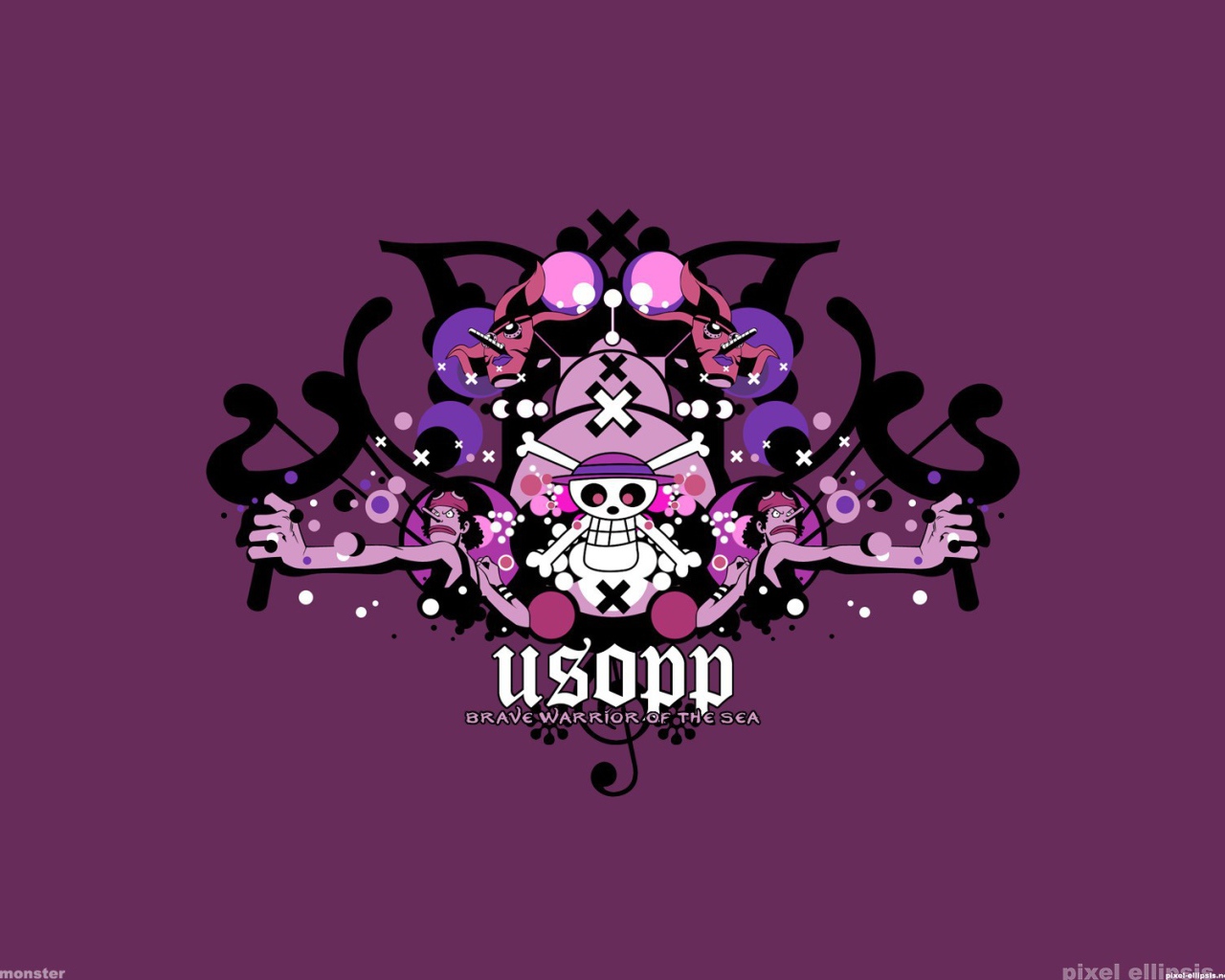 Пираты на фиолетовом фоне, аниме Большой куш