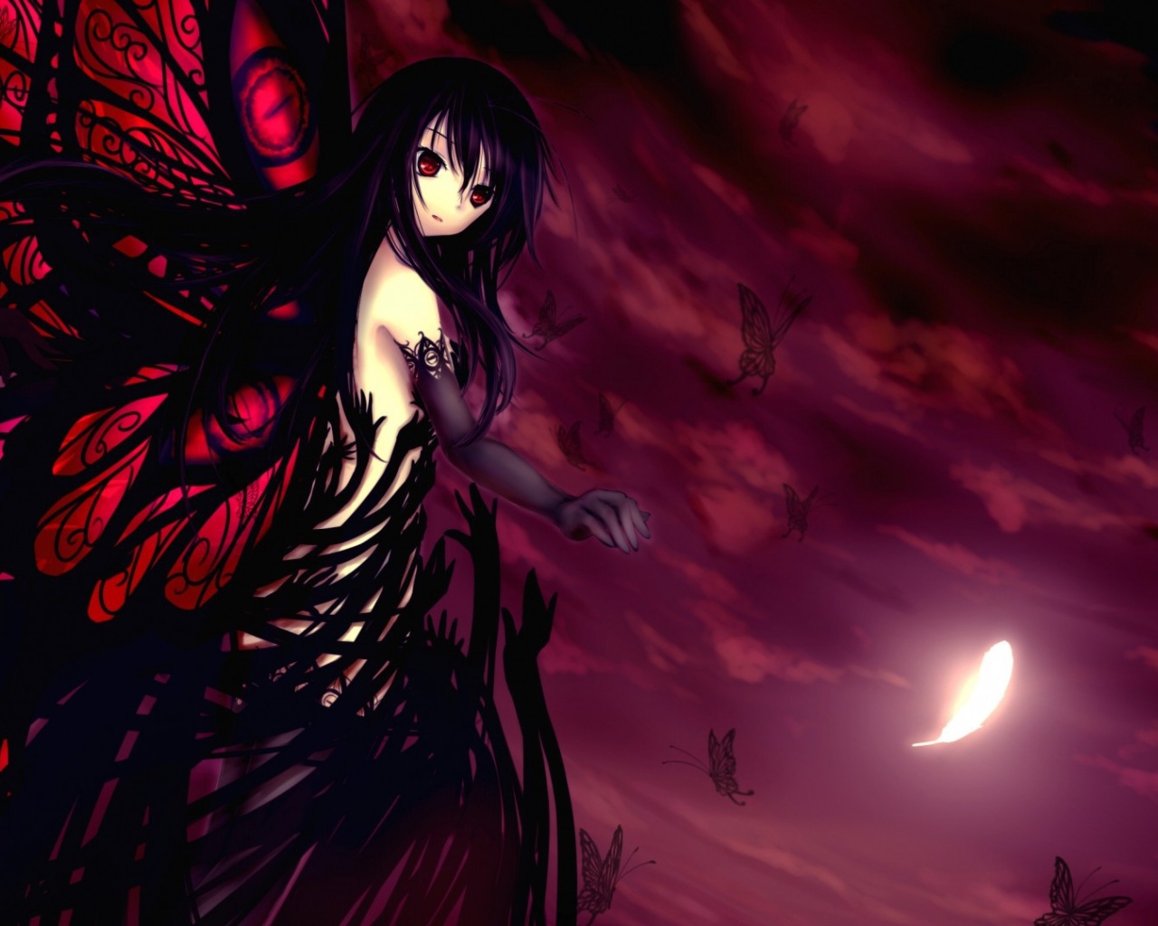 Принцесса бабочка из аниме