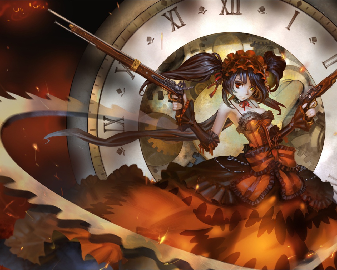 Королева часов из аниме Date A Live