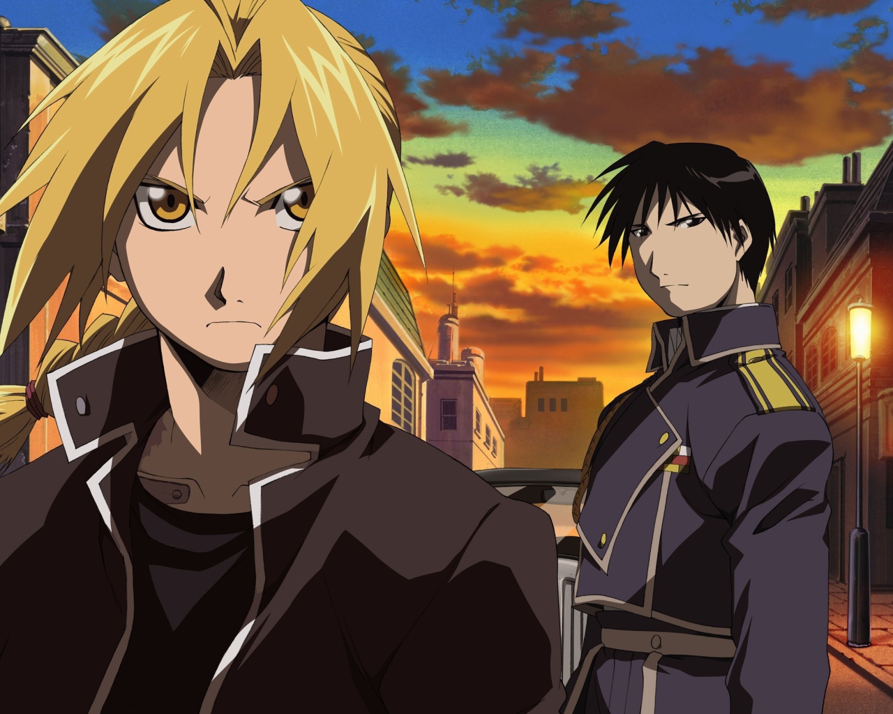 Рой Мустанг, парень аниме