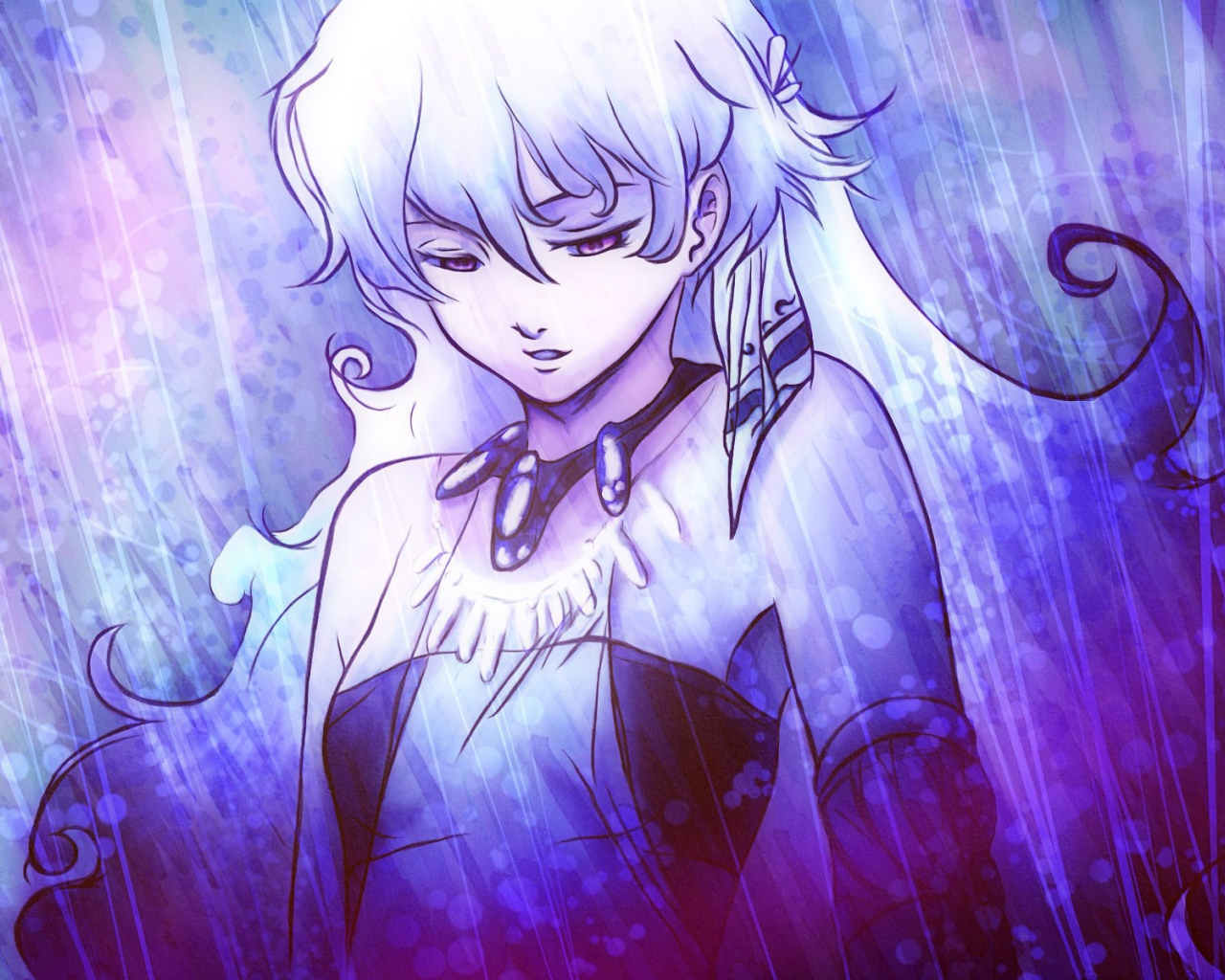 Грустная девушка из аниме Тэнгэн Топпа Гуррен-Лаганн