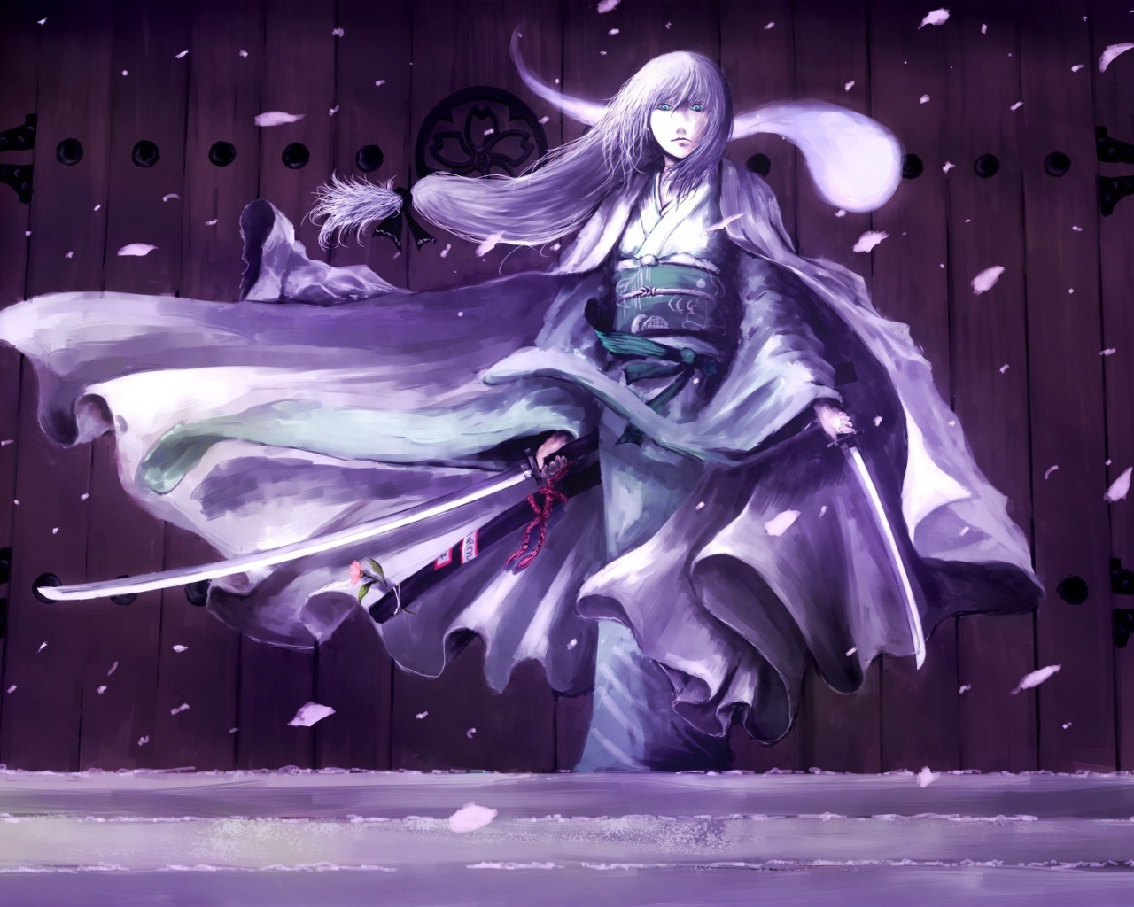 Девушка самурай, аниме