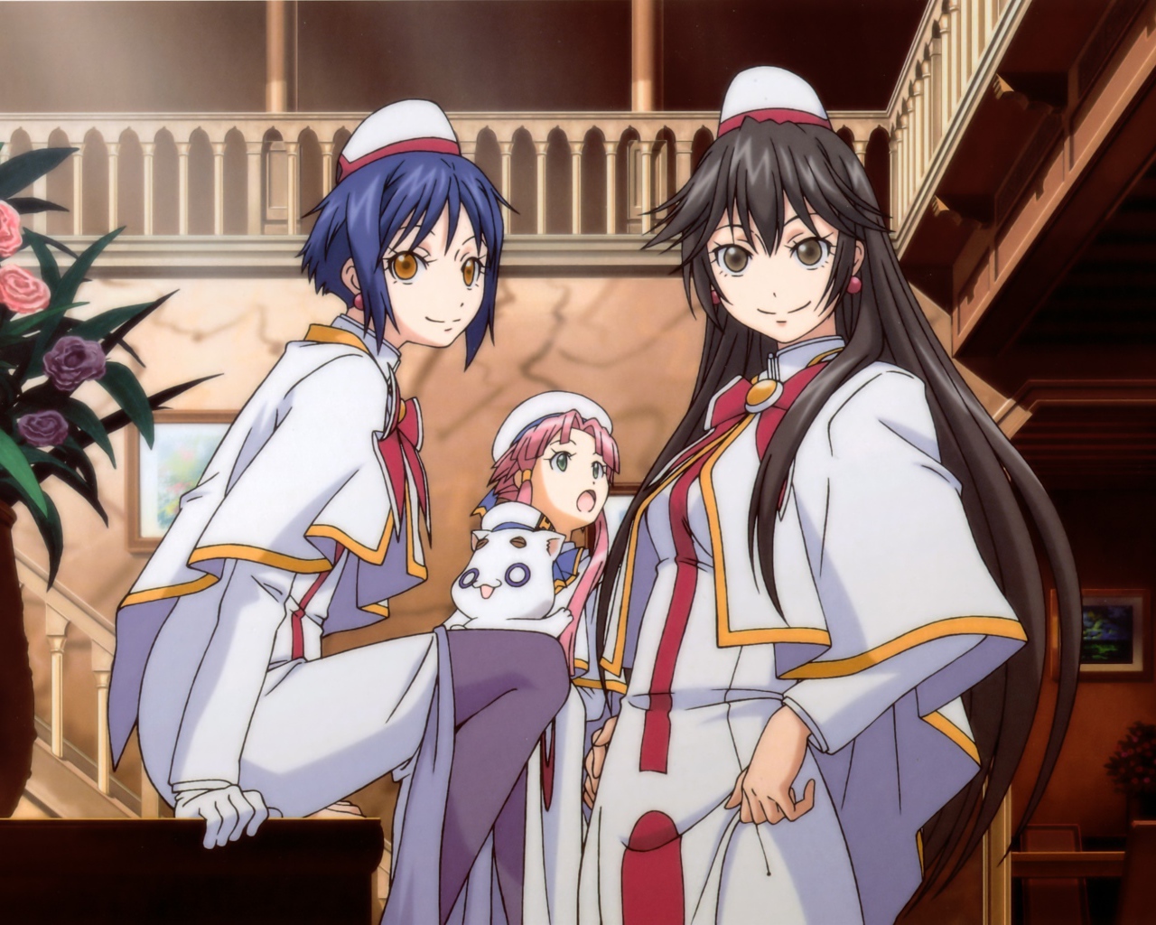 Школьные друзья, аниме Ария