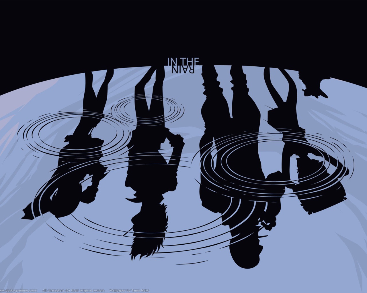 Тени в луже, аниме Ковбой Бибоп