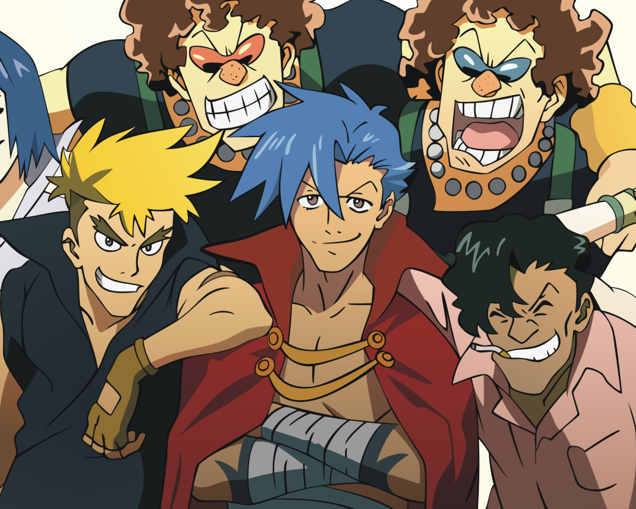 Персонажи аниме Тэнгэн Топпа Гуррен-Лаганн