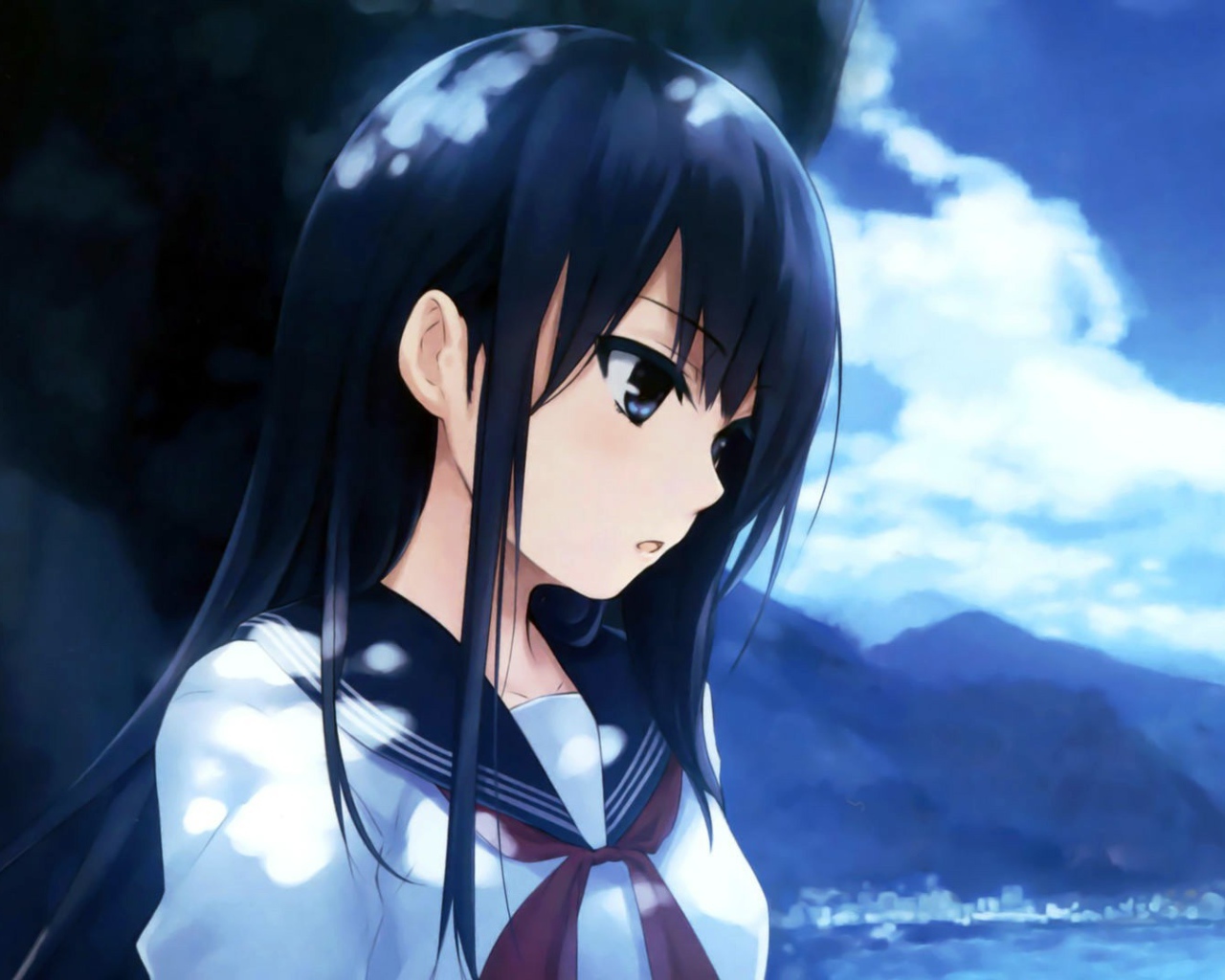 Черноволосая девушка от автора Coffee-Kizoku