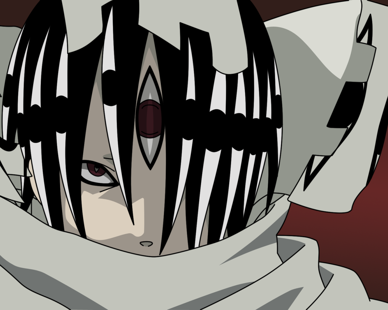 Темноволосый герой аниме Пожиратель душ