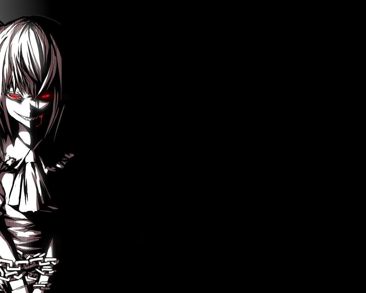 Злобная героиня аниме Touhou Project