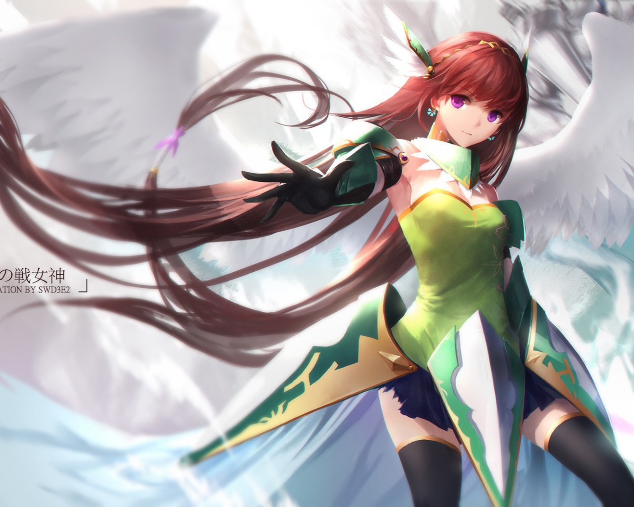 Девушка от художника аниме swd3e2