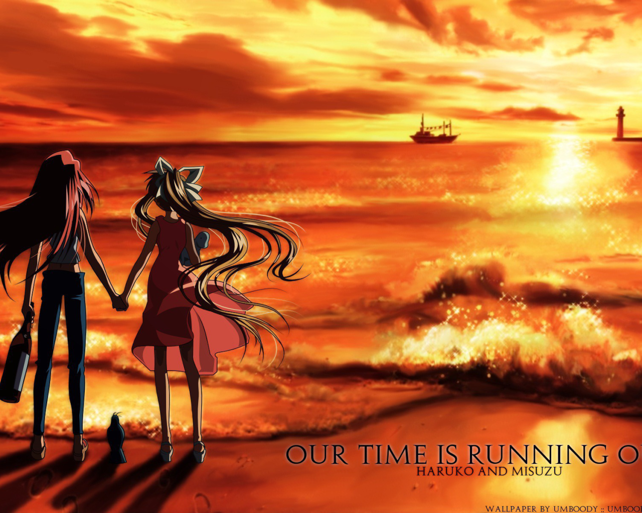 Девушки на берегу моря, аниме Высь ТВ