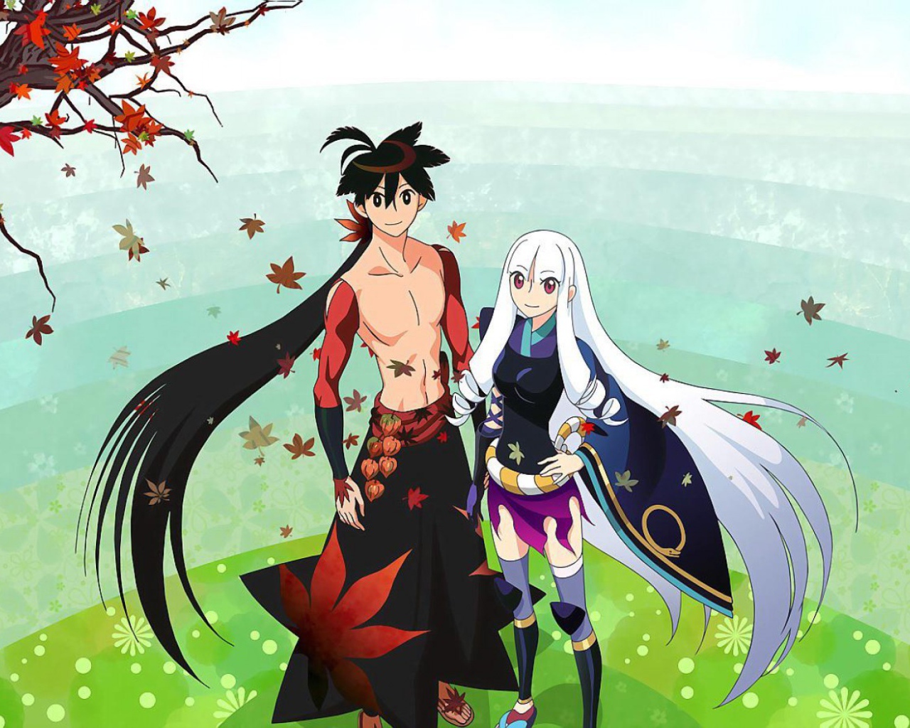 Главные герои аниме Истории мечей