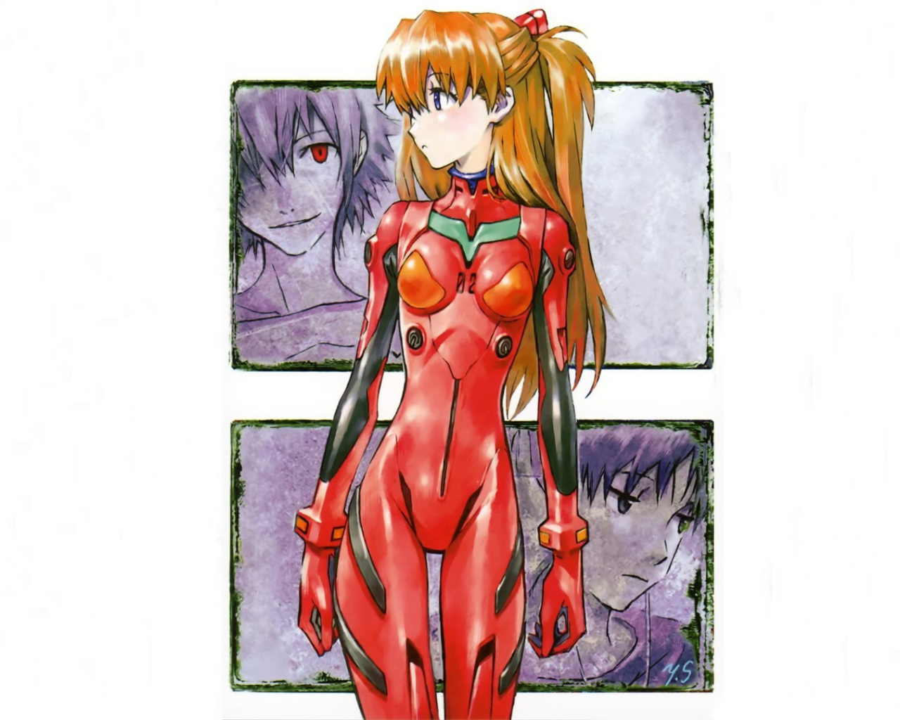 Главный герой аниме Neon Genesis Evangelion