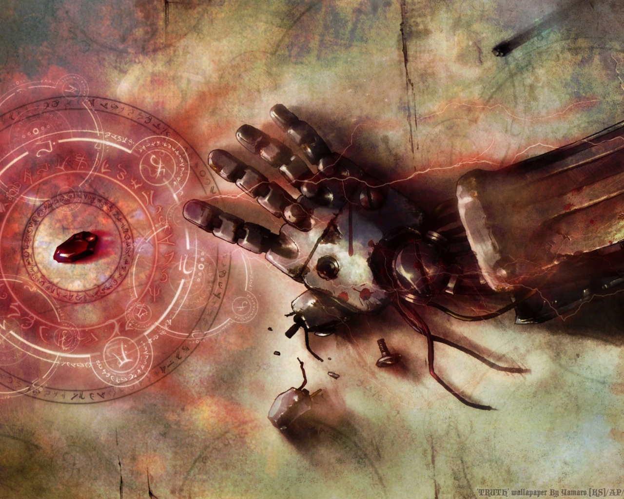 Рука робота, аниме Стальной алхимик