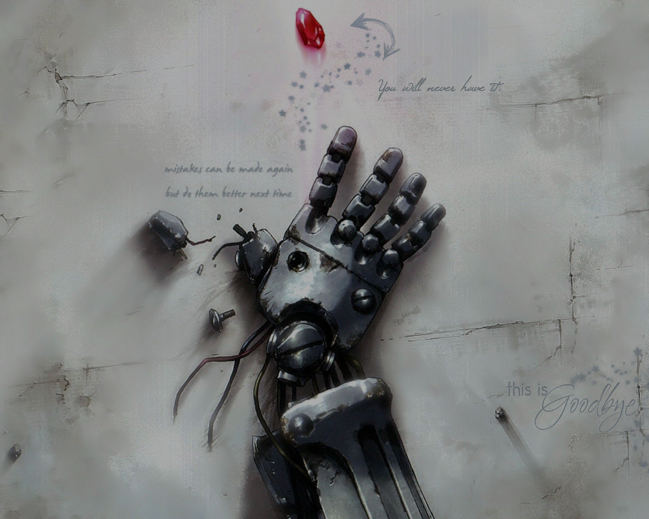 Рука робота из аниме Стальной алхимик