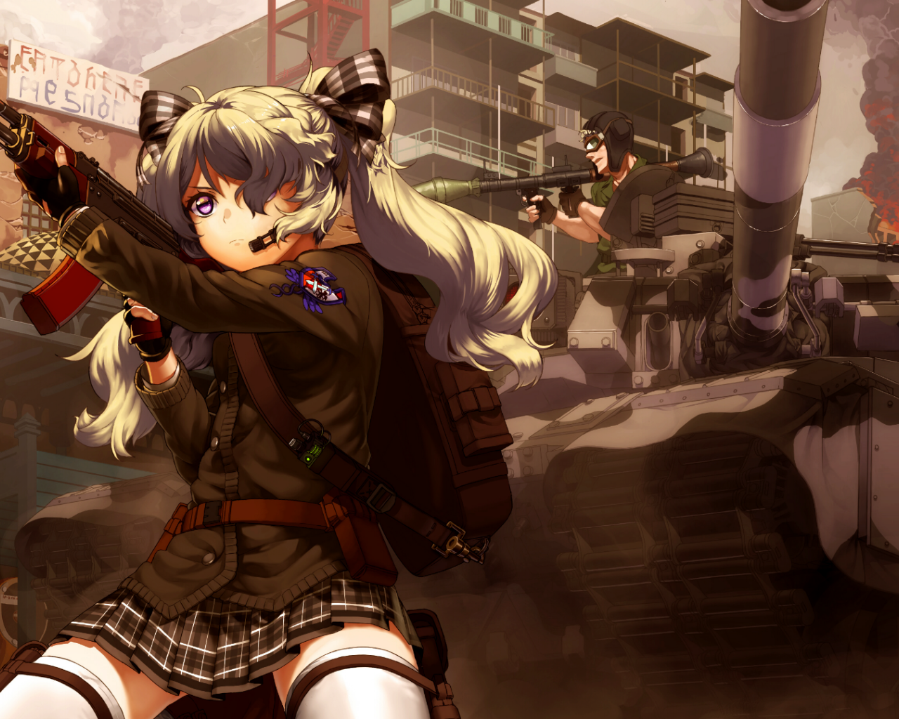 Война в мире аниме