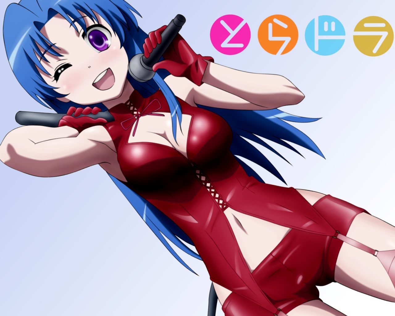 Аниме девушка Toradora