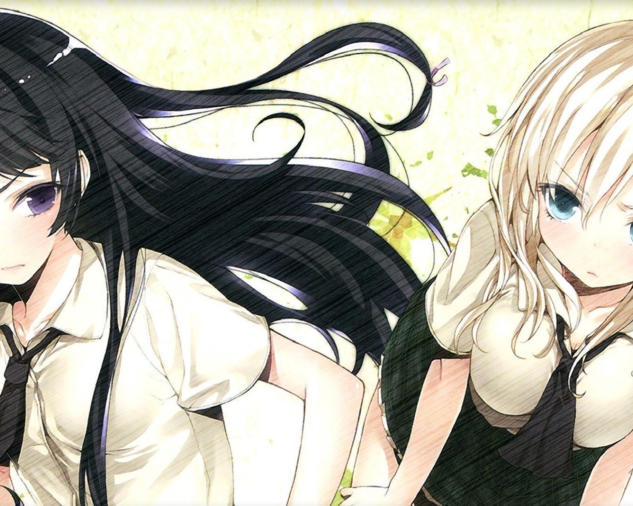 Две девушки из аниме У меня мало друзей